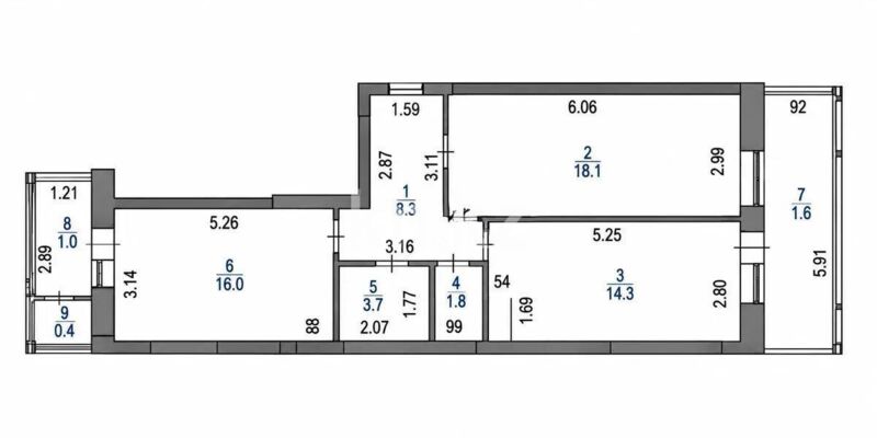 Продажа 2-комнатной квартиры, 65 м² - Недвижимость в Астане - страница 21 фото 7 из 7