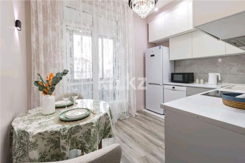 Продажа 1-комнатной квартиры, 41 м² - Продажа однокомнатных квартир в монолитно-каркасном доме в Астане - страница 27 фото 2 из 4