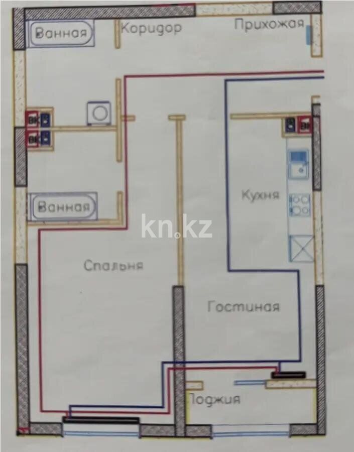 Продажа 2-комнатной квартиры, 70 м² - Продажа двухкомнатных квартир от собственников в Алматы - страница 6 фото 3 из 3