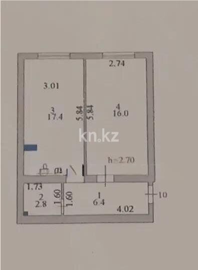 Продажа 1-комнатной квартиры, 42.6 м² - Продажа квартир в Казахстане - страница 39 фото 5 из 5