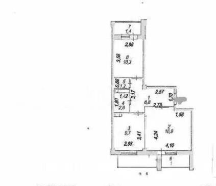 Продажа 2-комнатной квартиры, 52 м² - Продажа квартир в блочном доме в Астане - страница 34 фото 6 из 6