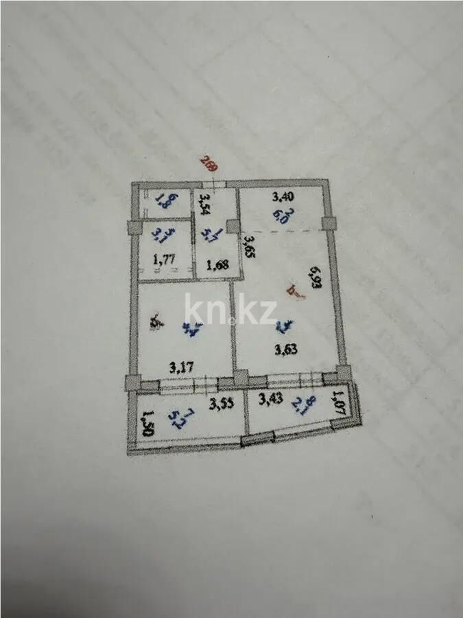 Продажа 2-комнатной квартиры, 51.5 м² - Продажа двухкомнатных квартир в р-не Алматы Астаны - страница 6 фото 6 из 6