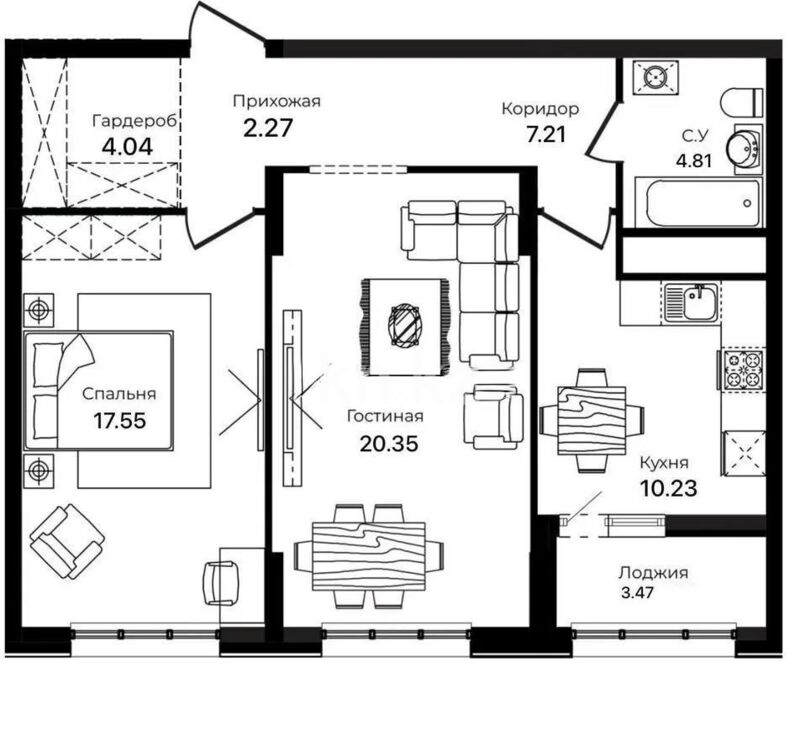 Продажа 3-комнатной квартиры, 71 м² - Продажа трехкомнатных квартир в блочном доме в Казахстане - страница 31 фото 6 из 6