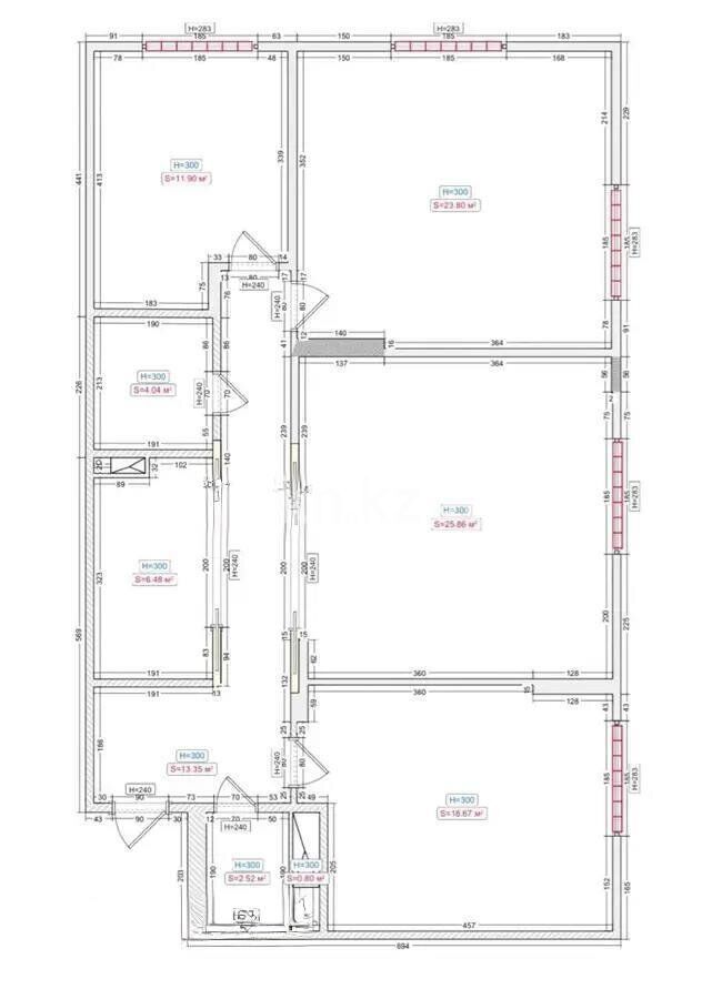 Продажа 4-комнатной квартиры, 111 м² - Продажа квартир от собственников в Астане - страница 56 фото 1 из 1