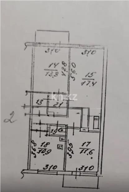 Продажа 3-комнатной квартиры, 65 м² - Продажа квартир от собственников в Алматы - страница 14 фото 4 из 4
