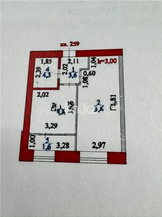 Продажа 1-комнатной квартиры, 40 м² - Продажа однокомнатных квартир в р-не Алматы Астаны - страница 16 фото 4 из 4