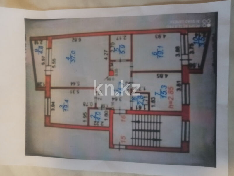 Продажа 4-комнатной квартиры, 136 м² - Продажа квартир в районе Михайловка в Караганде фото 22 из 23