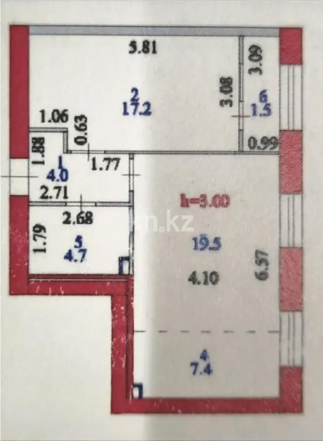 Продажа 2-комнатной квартиры, 55 м² - Продажа двухкомнатных квартир в р-не Сарайшык Астаны - страница 30 фото 5 из 5
