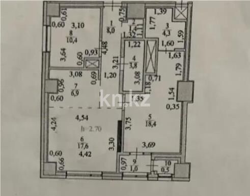 Продажа 3-комнатной квартиры, 75 м² - Продажа квартир в р-не Сарайшык Астаны - страница 84 фото 4 из 4