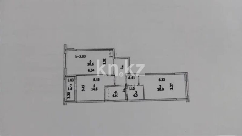 Продажа 2-комнатной квартиры, 74 м² - Продажа двухкомнатных квартир в блочном доме в Казахстане - страница 50 фото 4 из 4