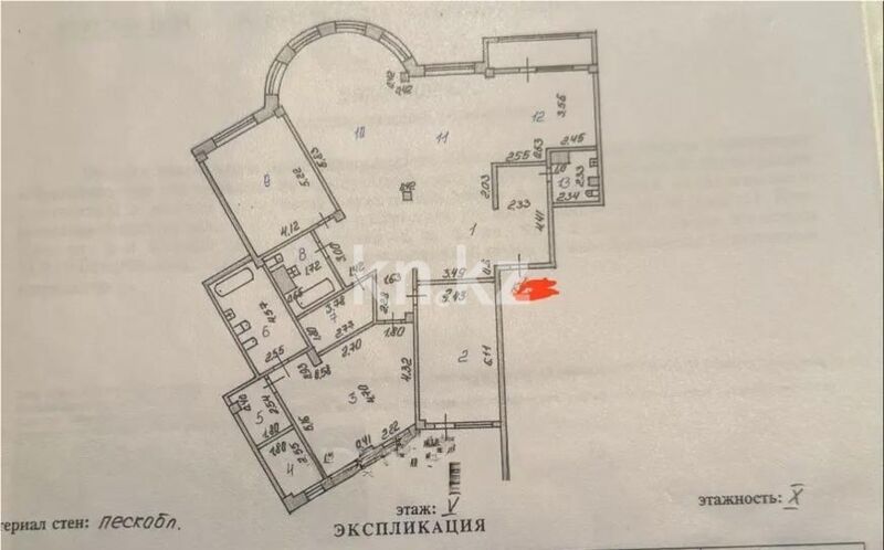 Продажа 3-комнатной квартиры, 217.1 м² - Продажа трехкомнатных квартир в монолитно-каркасном доме в Казахстане - страница 109 фото 7 из 7