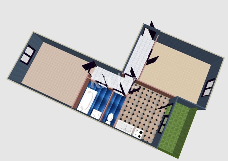 Продажа 2-комнатной квартиры, 50.1 м² - Продажа недвижимости в Усть-Каменогорске - страница 3 фото 11 из 11