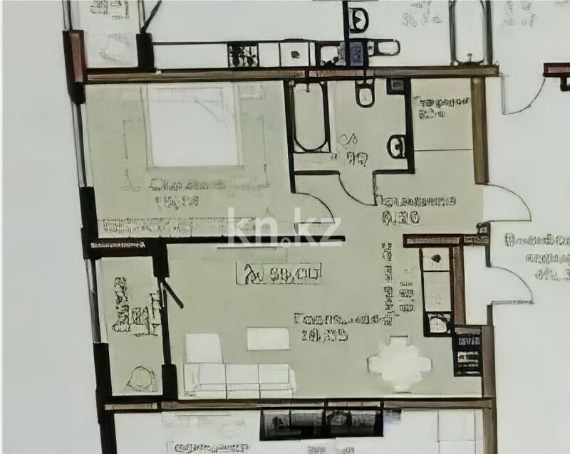 Продажа 2-комнатной квартиры, 55 м² - Продажа двухкомнатных квартир в р-не Есиль Астаны - страница 20 фото 1 из 1