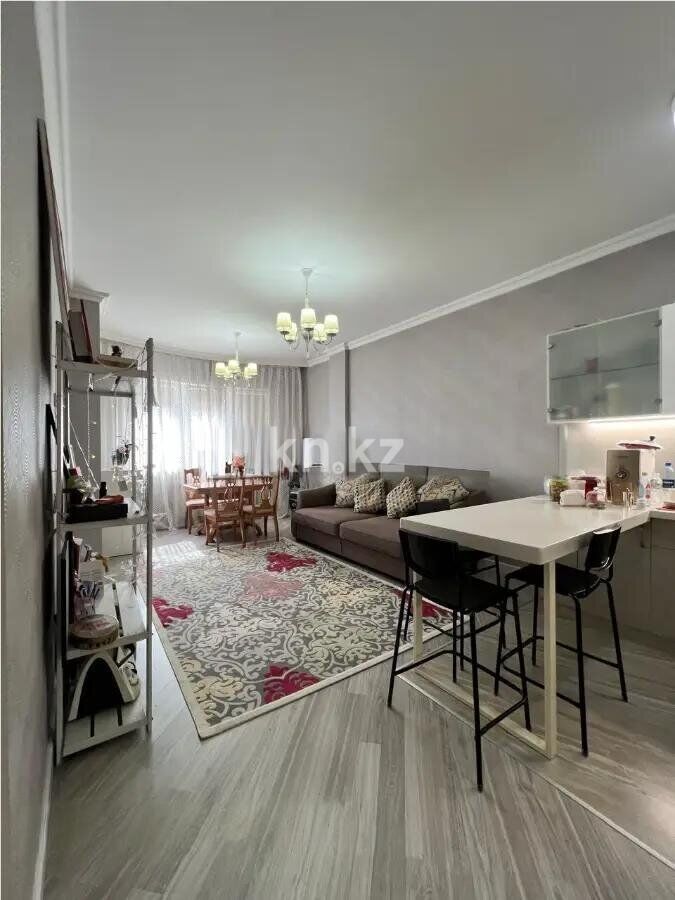 Продажа 2-комнатной квартиры, 57.1 м² - Продажа двухкомнатных квартир в монолитно-каркасном доме в Алматы - страница 13 фото 1 из 6