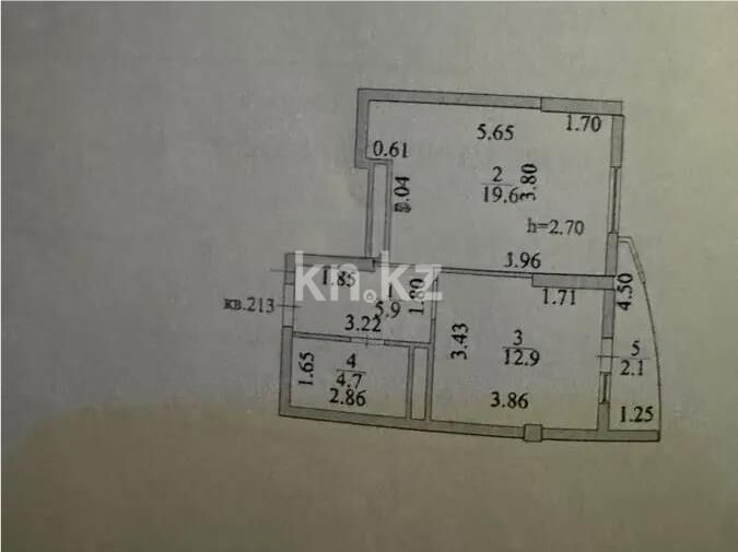 Продажа 1-комнатной квартиры, 44 м² - Продажа квартир в Астане - страница 25 фото 4 из 4