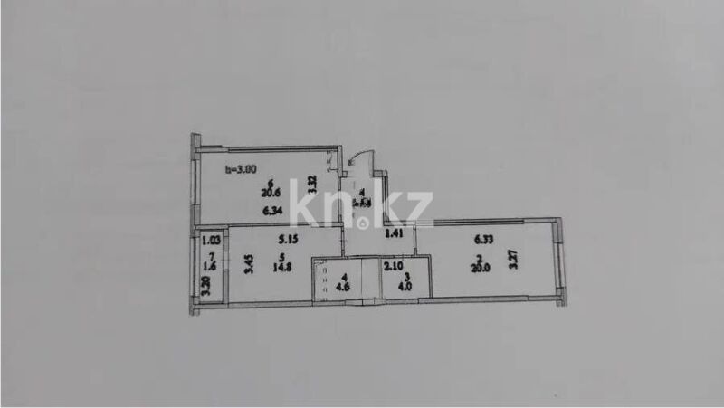 Продажа 2-комнатной квартиры, 76 м² - Продажа квартир в блочном доме в Астане - страница 32 фото 4 из 4