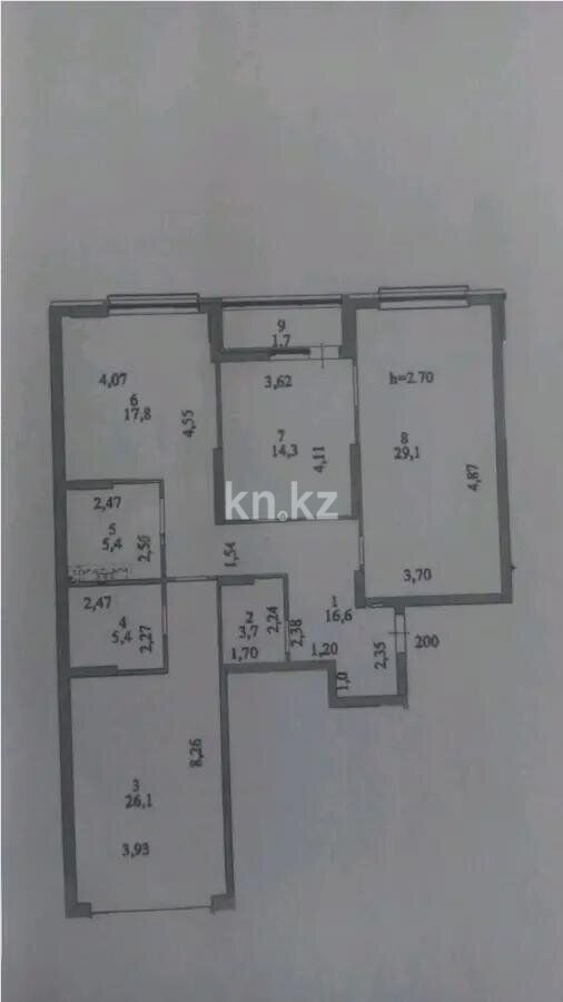 Продажа 3-комнатной квартиры, 120 м² - Продажа квартир в блочном доме в Казахстане - страница 175 фото 2 из 2