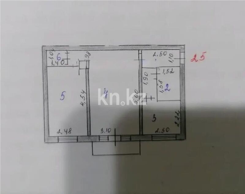 Продажа 2-комнатной квартиры, 44 м² - Продажа квартир в р-не Байконур Астаны - страница 2 фото 6 из 6
