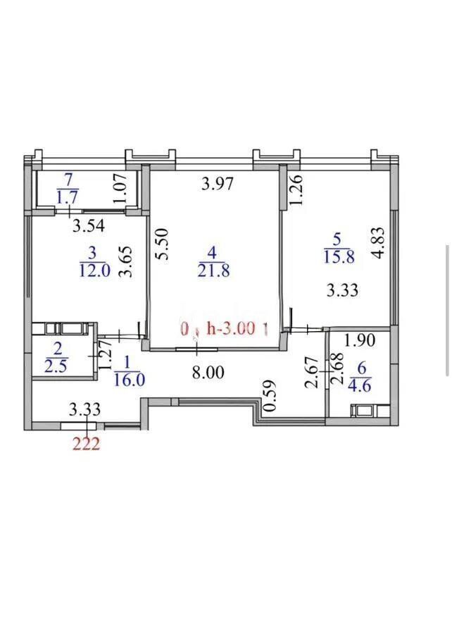 Продажа 2-комнатной квартиры, 74.4 м² - Продажа двухкомнатных квартир в Астане - страница 59 фото 1 из 1