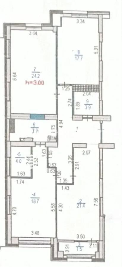 Продажа 4-комнатной квартиры, 112 м² - Продажа четырехкомнатных квартир в Казахстане - страница 2 фото 1 из 1