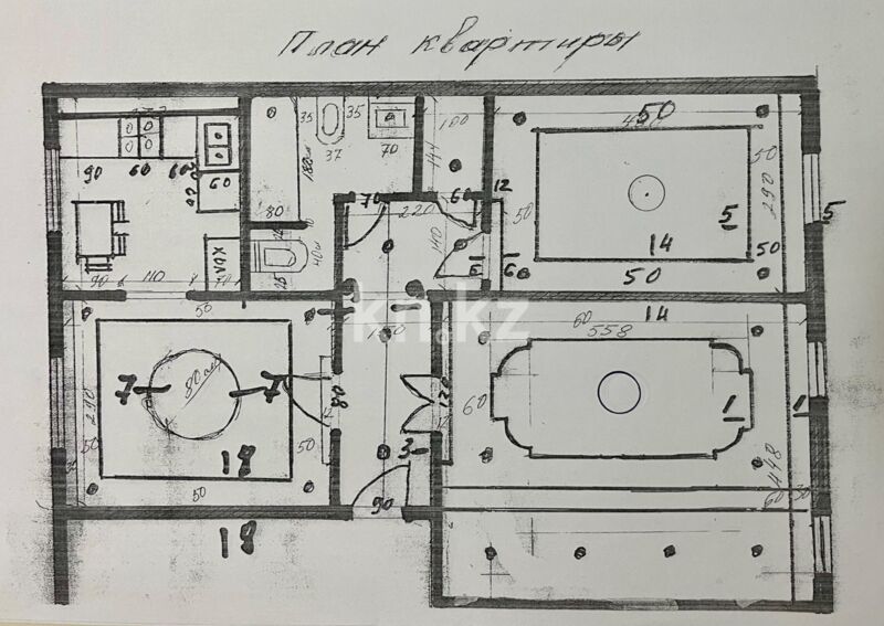 Продажа 3-комнатной квартиры, 72 м² - Продажа квартир в Медеуском р-не Алматы фото 16 из 40