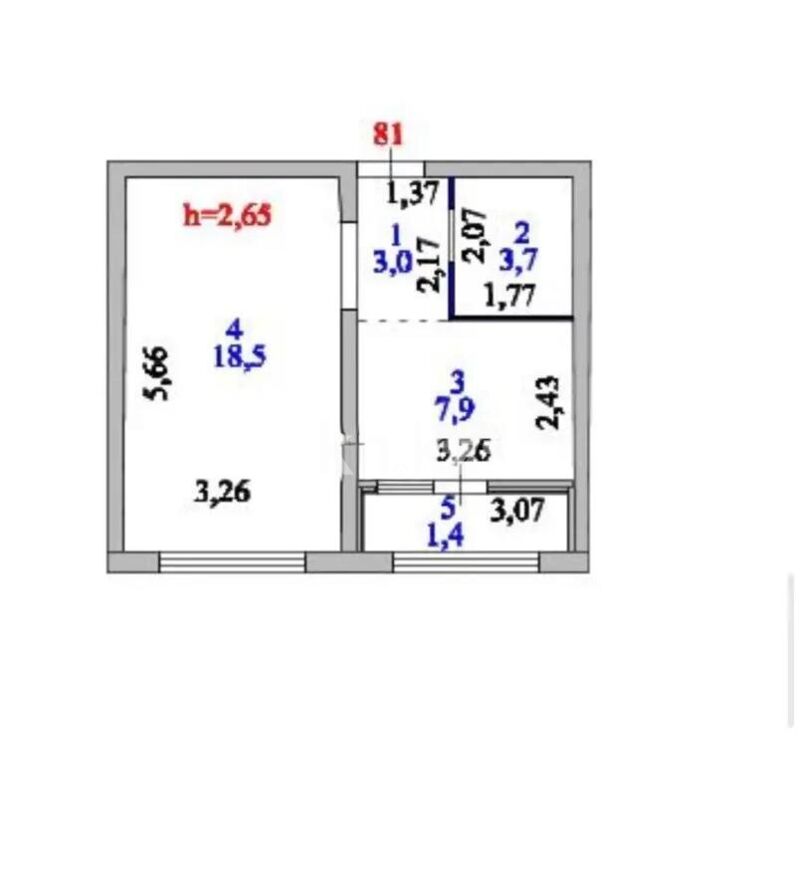 Продажа 1-комнатной квартиры, 35 м² - Продажа однокомнатных квартир в Астане - страница 4 фото 1 из 1