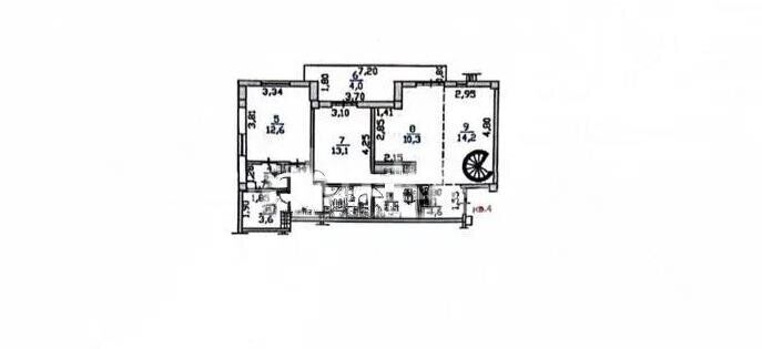 Продажа 4-комнатной квартиры, 132 м² - Продажа четырехкомнатных квартир от собственников в Казахстане - страница 5 фото 5 из 5