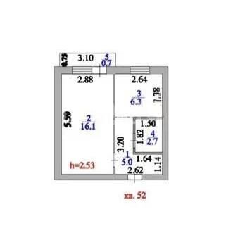 Продажа 1-комнатной квартиры, 31 м² - Продажа однокомнатных квартир в блочном доме в Казахстане - страница 50 фото 4 из 4