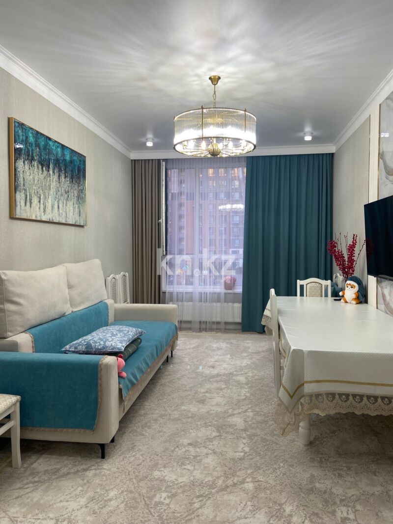 Продажа 2-комнатной квартиры, 62.1 м² - Продажа квартир в монолитном доме в Астане - страница 8 фото 1 из 12