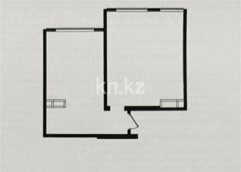 Продажа 1-комнатной квартиры, 55.46 м² - Продажа однокомнатных квартир в монолитно-каркасном доме в Алматы - страница 99 фото 1 из 1