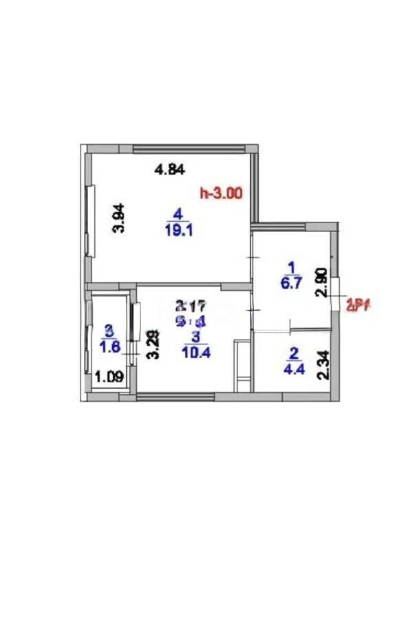 Продажа 1-комнатной квартиры, 42.2 м² - Продажа однокомнатных квартир в р-не Есиль Астаны - страница 25 фото 1 из 1