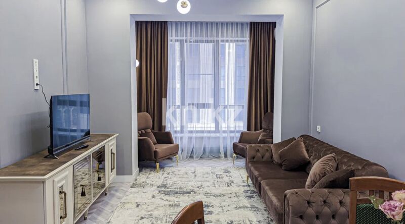 Аренда 2-комнатной квартиры посуточно, 55 м² - Аренда двухкомнатных квартир посуточно в Казахстане - страница 3 фото 2 из 7