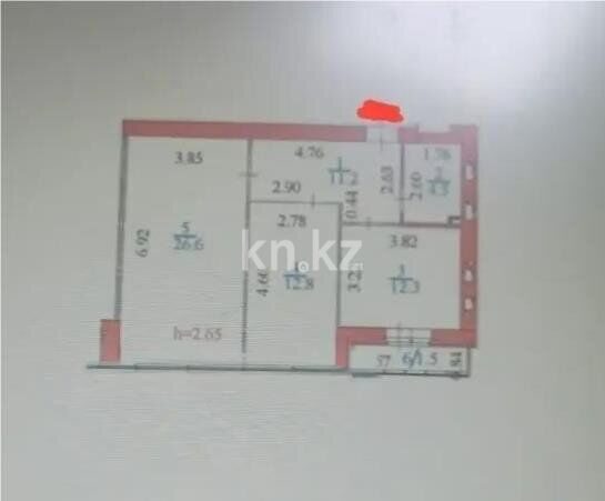 Продажа 2-комнатной квартиры, 68.9 м² - Продажа двухкомнатных квартир от собственников в Казахстане - страница 11 фото 10 из 10