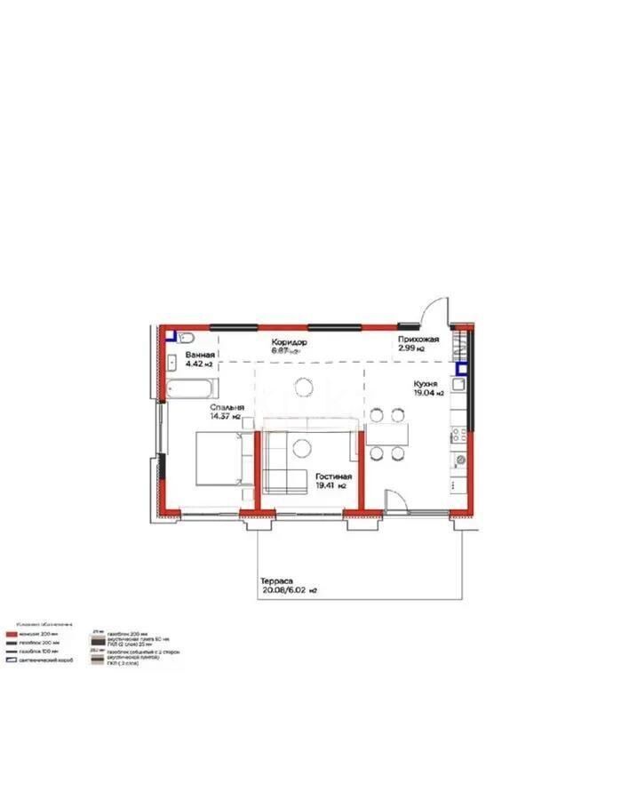 Продажа 2-комнатной квартиры, 74.8 м² - Продажа двухкомнатных квартир в Турксибском р-не Алматы - страница 15 фото 1 из 1