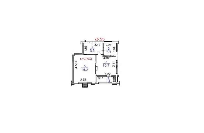 Продажа 1-комнатной квартиры, 38.5 м² - Продажа однокомнатных квартир в Алматы - страница 2 фото 1 из 1