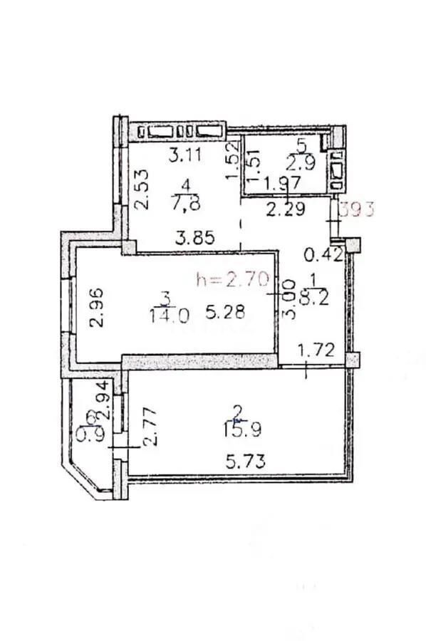 Продажа 2-комнатной квартиры, 50 м² - Продажа двухкомнатных квартир в р-не Есиль Астаны - страница 17 фото 4 из 4