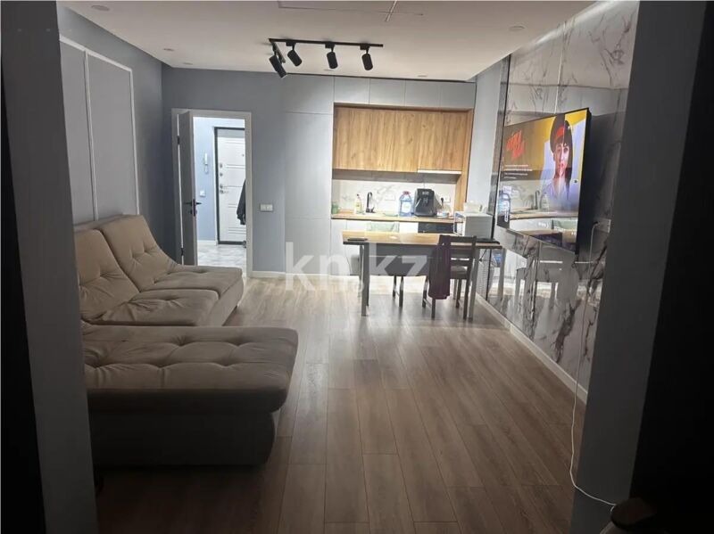 Продажа 2-комнатной квартиры, 60.2 м² - Продажа двухкомнатных квартир в монолитно-каркасном доме в Алматы фото 2 из 2