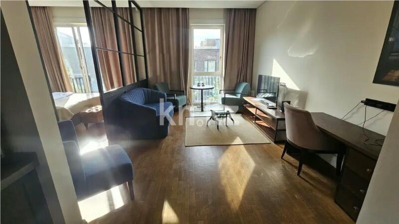 Продажа 1-комнатной квартиры, 51 м² - Продажа  однокомнатных квартир в новостройках Алматы - страница 3 фото 1 из 3