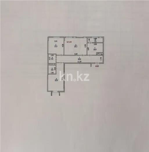 Продажа 3-комнатной квартиры, 105.7 м² - Продажа трехкомнатных квартир в р-не Алматы Астаны - страница 3 фото 7 из 7