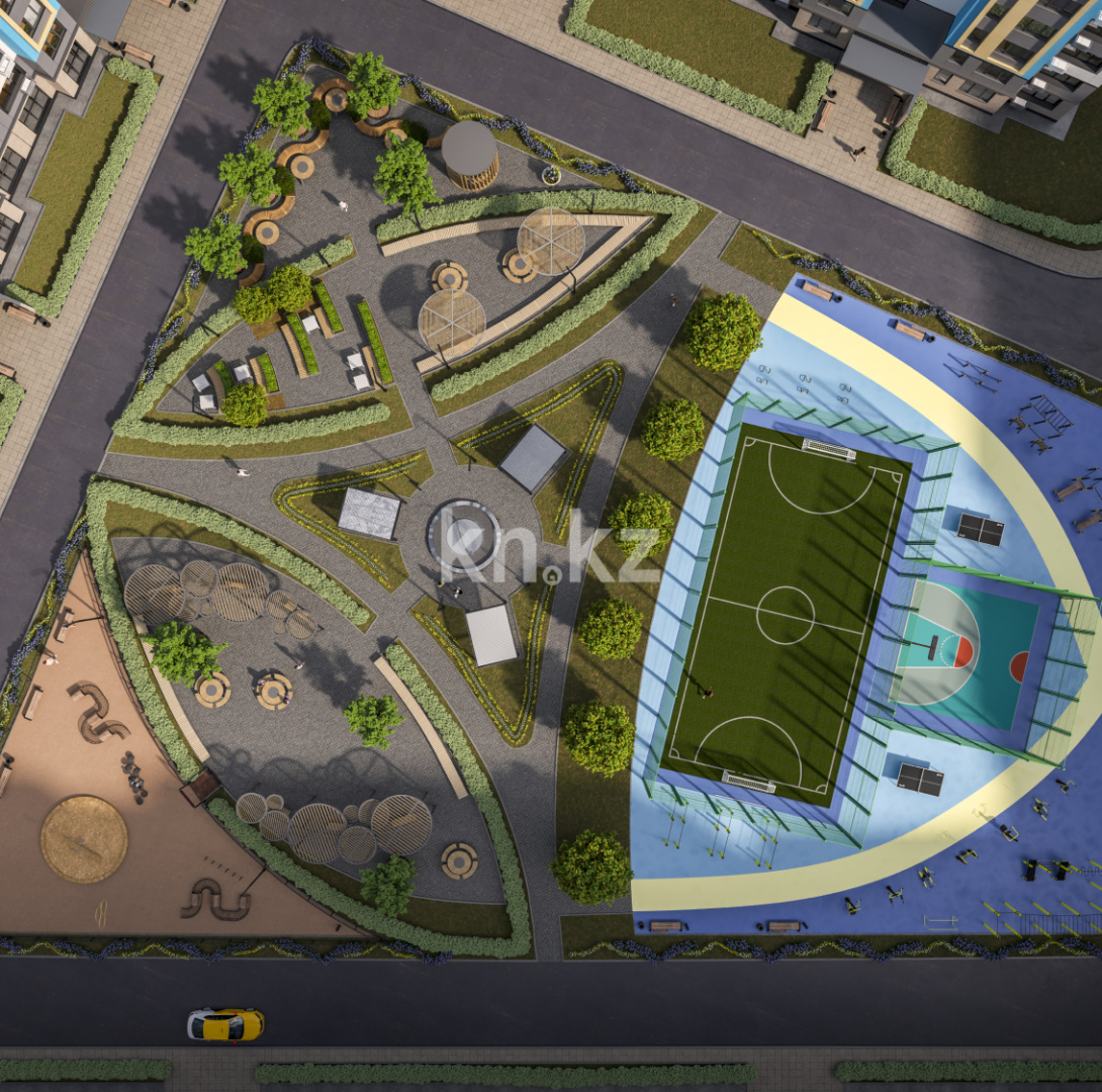 Продажа 2-комнатной квартиры, 46 м², ул. Сыбызгы, дом  100 стр в Алматы - фото 10