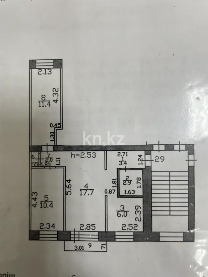 Продажа 3-комнатной квартиры, 55 м² - Продажа трехкомнатных квартир в Шахтинске фото 1 из 1