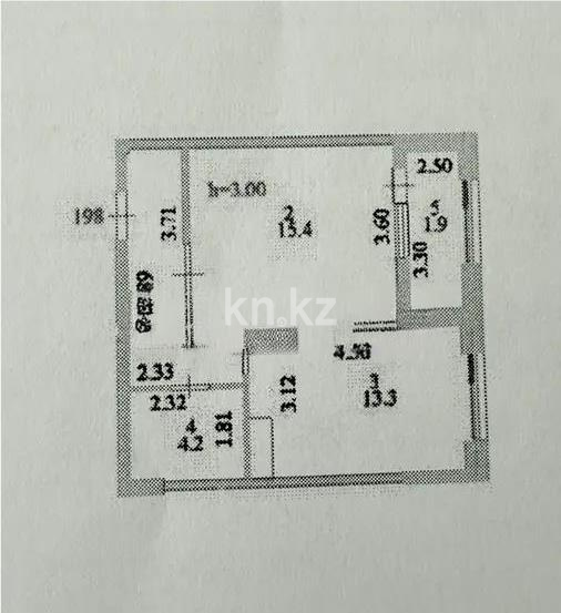 Продажа 1-комнатной квартиры, 41.8 м² в Астане - фото 3