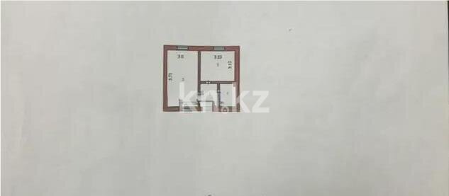 Продажа 1-комнатной квартиры, 35.6 м² в Астане