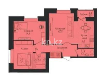 Продажа 3-комнатной квартиры, 75 м², ул. Толе би, дом  1 стр в Астане