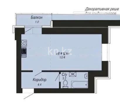 Продажа 1-комнатной квартиры, 30 м² в Астане - фото 4
