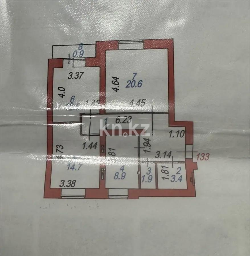 Продажа 3-комнатной квартиры, 81 м² - Продажа трехкомнатных квартир в Астане - страница 8 фото 7 из 7