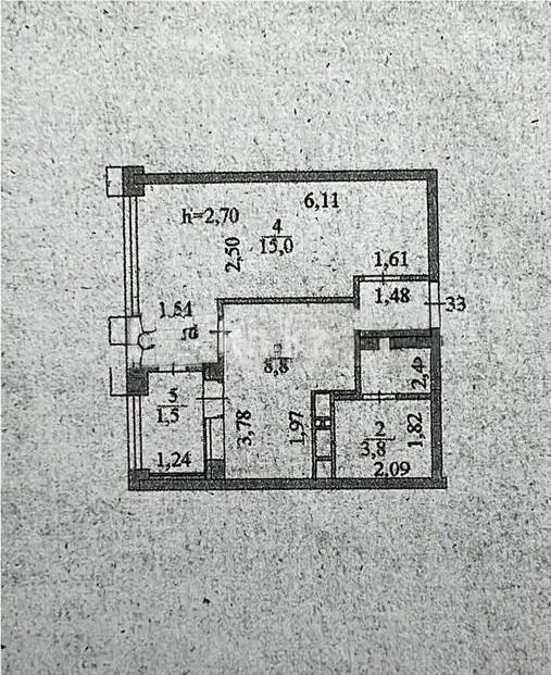 Продажа 1-комнатной квартиры, 32.8 м² в Астане - фото 4