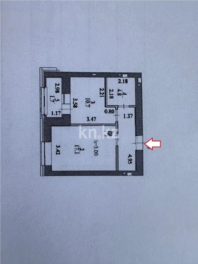 Продажа 1-комнатной квартиры, 41 м² в Астане - фото 4
