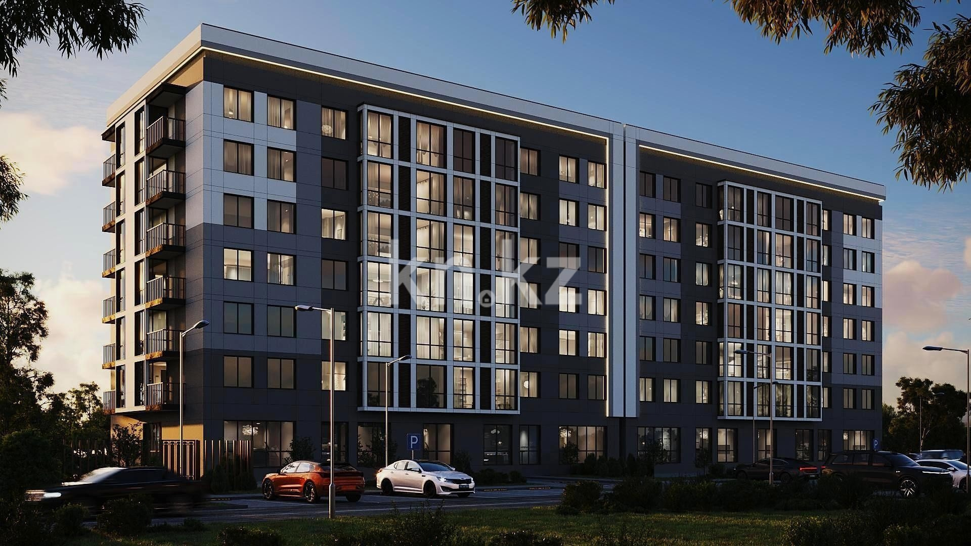 Продажа 1-комнатной квартиры, 42 м², ул. Талдыарал, дом  19 в Алматы - фото 2