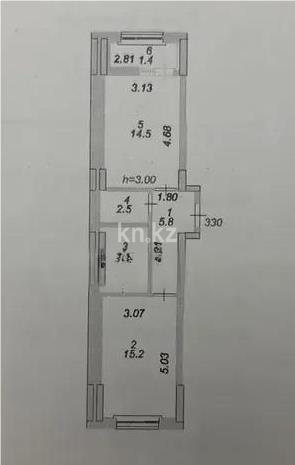 Продажа 1-комнатной квартиры, 43.5 м², ул. Молдагалиева, дом  3 в Астане - фото 2
